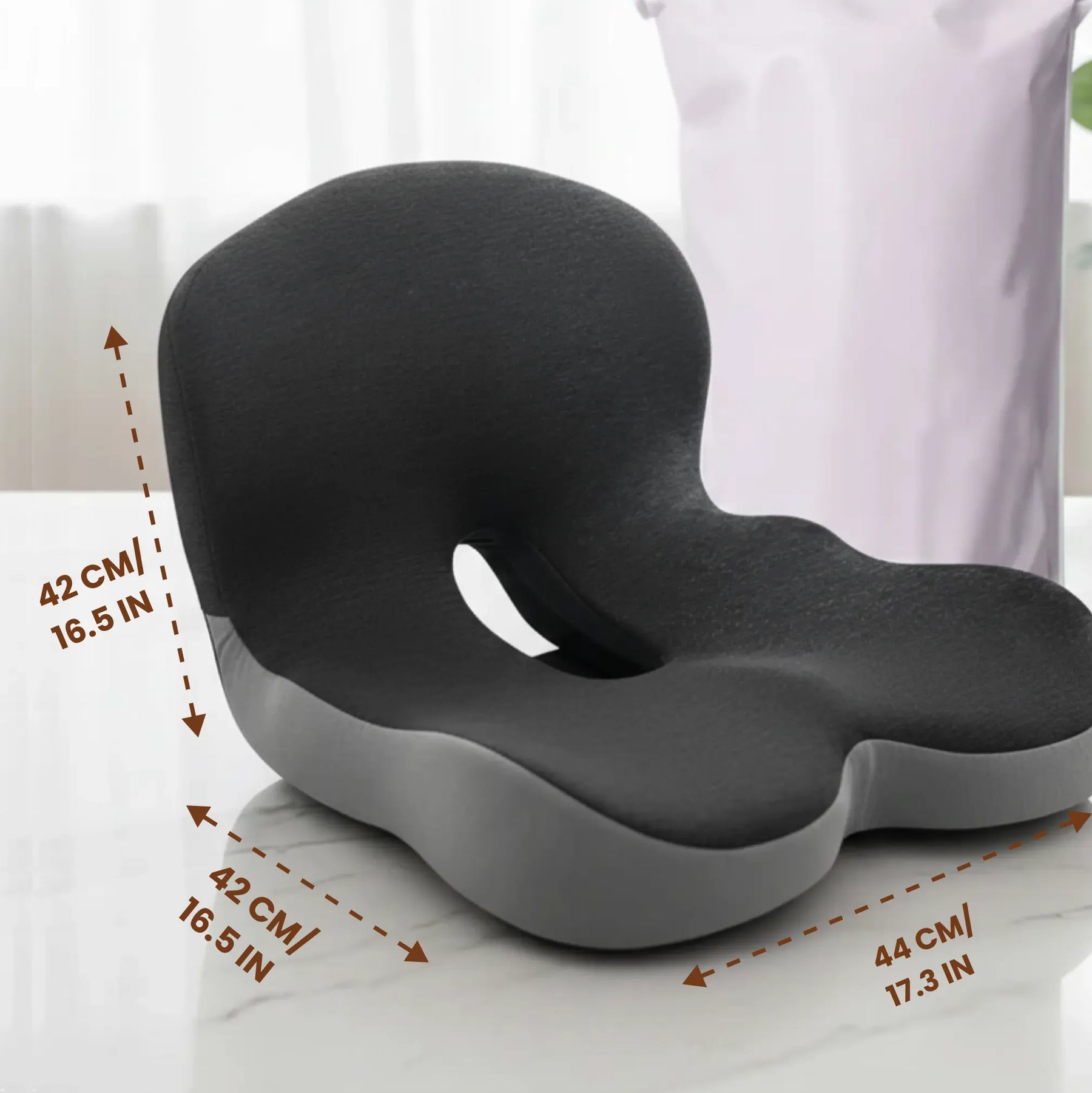 Almofada Ortopédica para Assento Confortável e Macia - PAGUE 1 LEVE 2 + FRETE GRÁTIS ATÉ 23:59